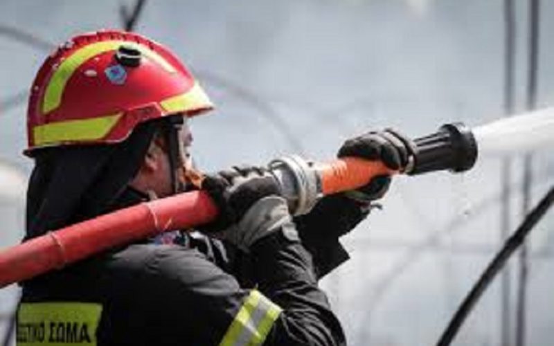 Πυρκαγιά σε εργοστάσιο στη ΒΙΠΕ Κομοτηνής