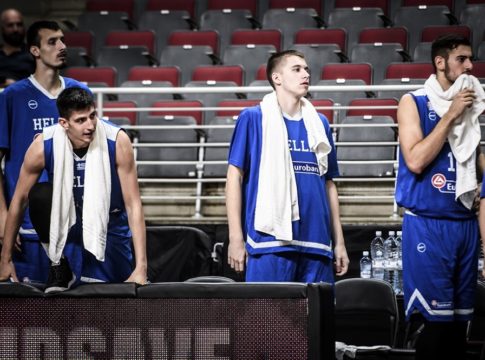 14η θέση για την Εθνική Εφήβων