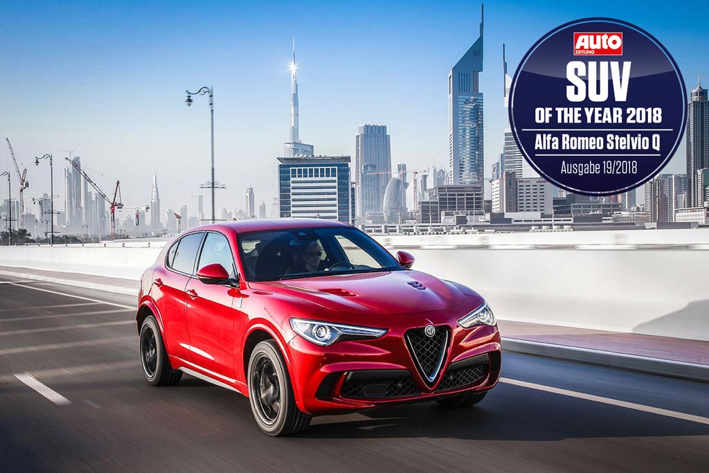 Alfa Romeo Stelvio Quadrifoglio: SUV της Χρονιάς