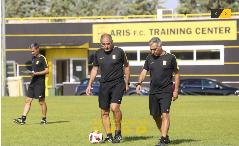 Χωρίς προβλήματα η προπόνηση του Άρη
