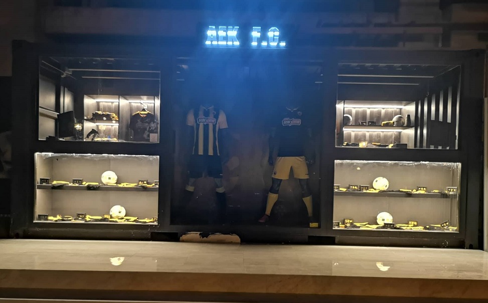 ΑΕΚ : Έτοιμη η μπουτίκ στη Νέα Φιλαδέλφεια
