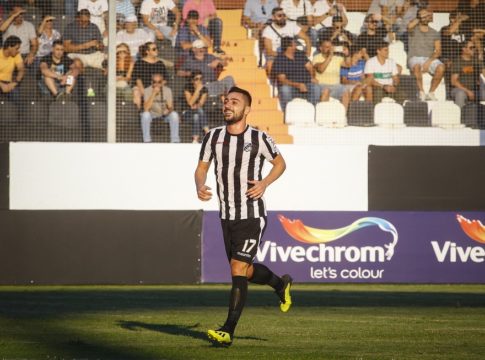 Δυνατό διαγώνιο σουτ από τον Παπαστεριανό και 1-0 ο ΟΦΗ! (vid)