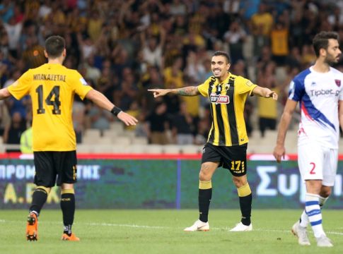 Πάρτι στο ΟΑΚΑ: Ετσι διέλυσε τον Πανιώνιο η ΑΕΚ (vids)