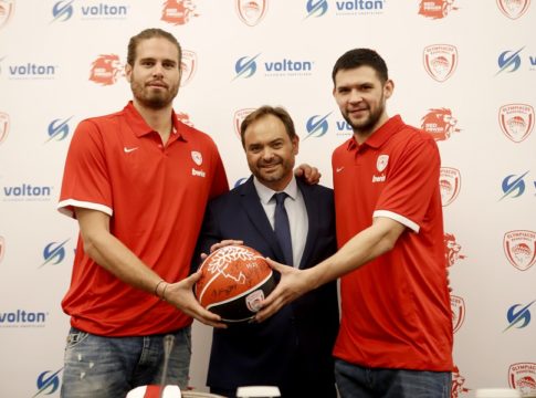 Ολυμπιακός και Volton για τα επόμενα τρία χρόνια