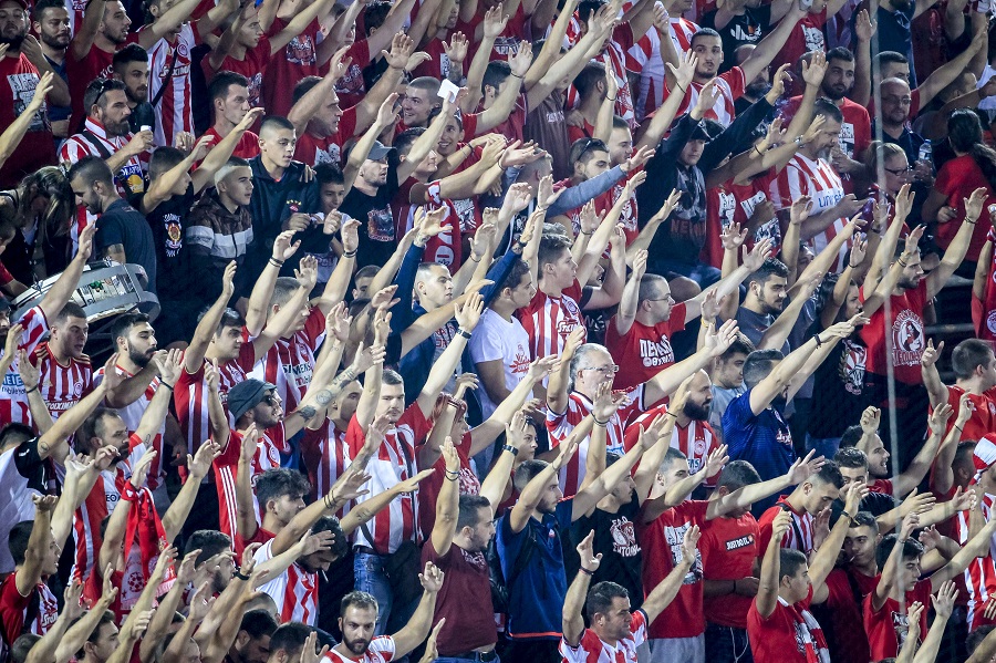 Ολυμπιακός: Με 1.500 οπαδούς στη Νέα Σμύρνη