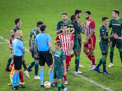 Ολυμπιακός – Μπέτις: Τα highlights από την ισοπαλία του Γ. Καραϊσκάκης (vid)