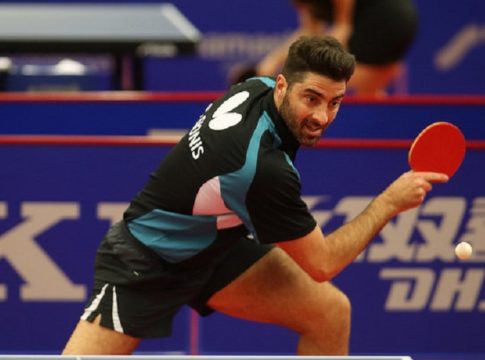 Αποκλείστηκε στους «16» ο Γκιώνης στο διπλό ανδρών του Ευρωπαϊκού