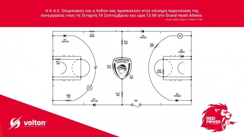 Ολυμπιακός : Παρουσιάζει την Volton | to10.gr Ολυμπιακός : Παρουσιάζει την Volton | to10.gr