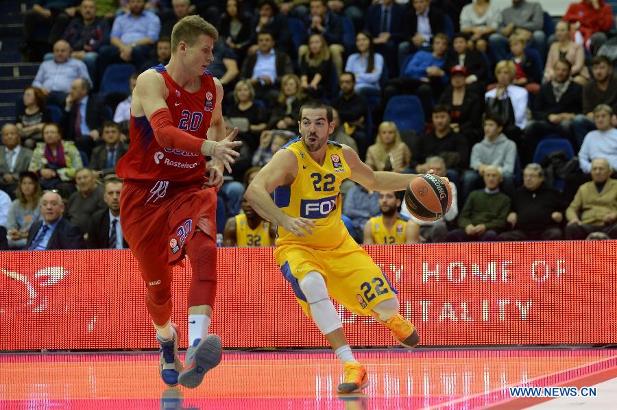 LIVE: Μακάμπι Τελ Αβίβ – ΤΣΣΚΑ Μόσχας