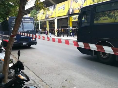Δρακόντεια μέτρα ασφαλείας στο Κλεάνθης Βικελίδης (pic)