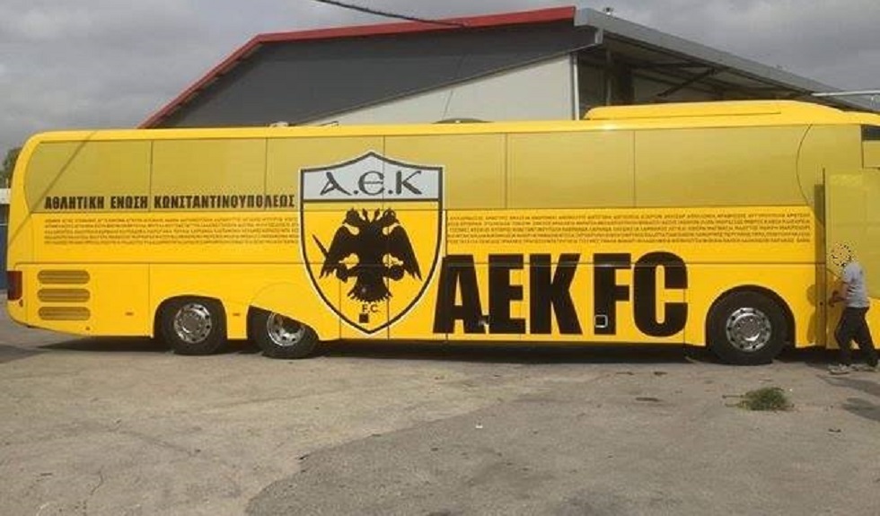 Το νέο πούλμαν της ΑΕΚ! (pics) | to10.gr Το νέο πούλμαν της ΑΕΚ! (pics) | to10.gr