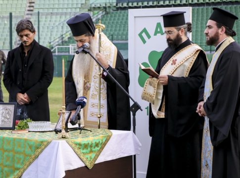 Αγιασμός με Γιαννακόπουλο για ΚΑΕ και Ερασιτέχνη Παναθηναϊκό (pics)
