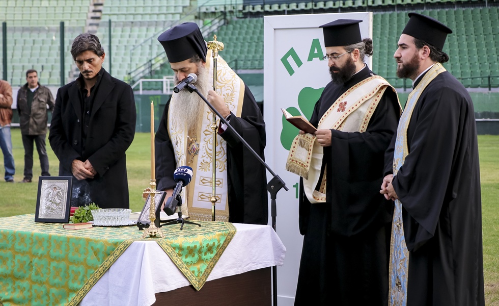 Αγιασμός με Γιαννακόπουλο για ΚΑΕ και Ερασιτέχνη Παναθηναϊκό (pics)