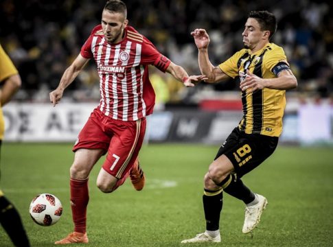 ΑΕΚ – Ολυμπιακός : Τα γκολ και τα highlights (vid)