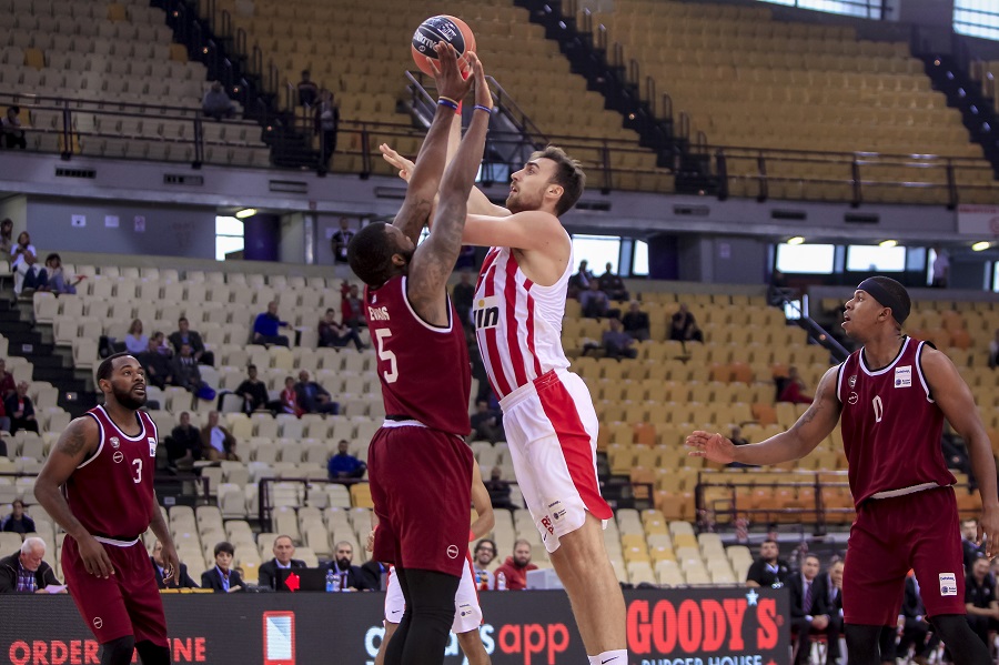 Ολυμπιακός – Ηφαιστος Λήμνου 83-46