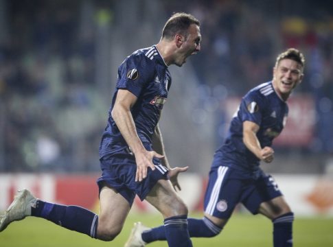 Κεφαλιά του Τοροσίδη και 1-0 ο Ολυμπιακός (vid)
