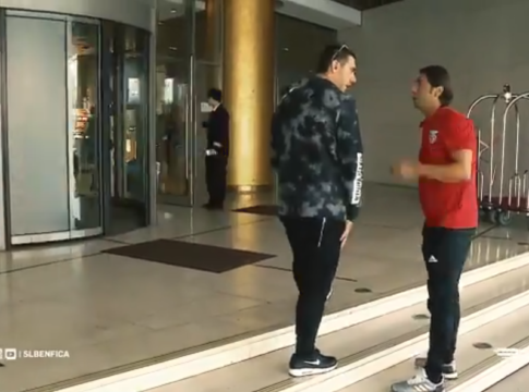 Ο Κατσουράνης αγκαλιά με τον Ρουί Κόστα (vid)