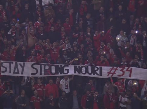 Απίστευτη χειρονομία των οπαδών της Μπενφίκα: «Μείνε δυνατός Νούρι» (pics)
