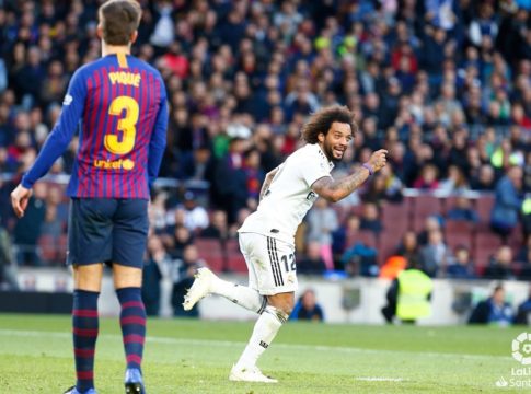 Μείωσε σε 2-1 η Ρεάλ με πλασέ του Μαρσέλο – Δείτε και τα τρία γκολ (vids)
