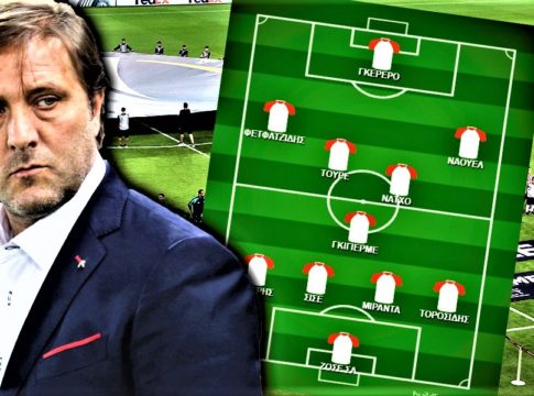 Η 11άδα του Ολυμπιακού με τη Μίλαν: Τους άλλαξε όλους ο Μαρτίνς