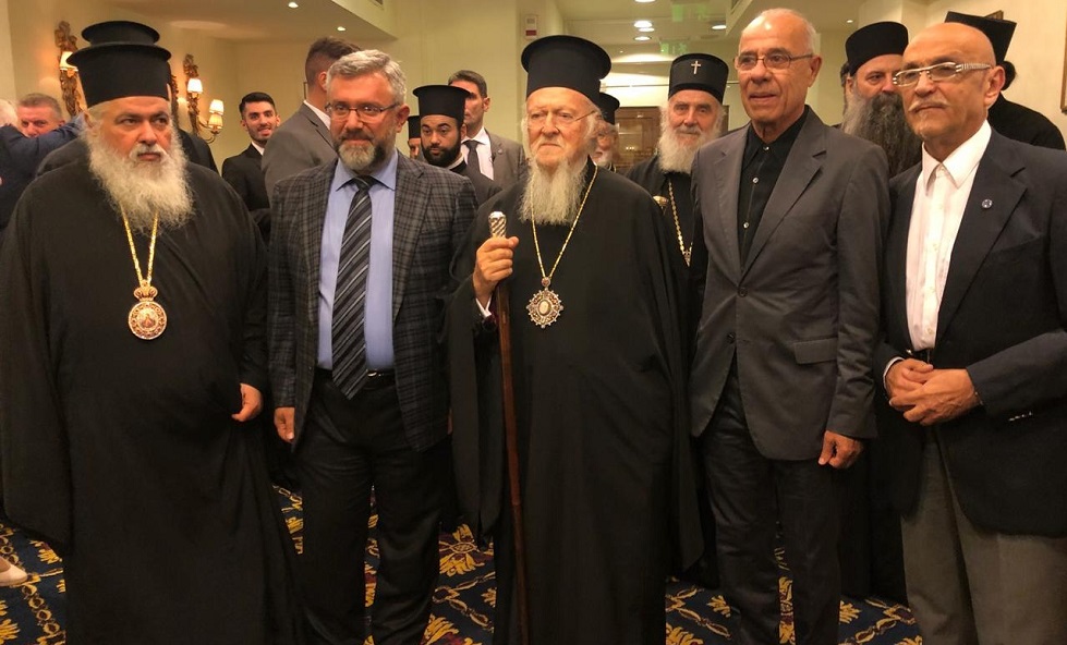 Οι βετεράνοι του ΠΑΟΚ με τον Οικουμενικό Πατριάρχη (pics)