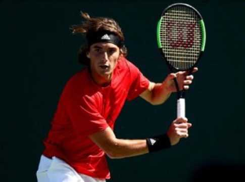 Εκτός από την συνέχεια του διπλού ο Τσιτσιπάς