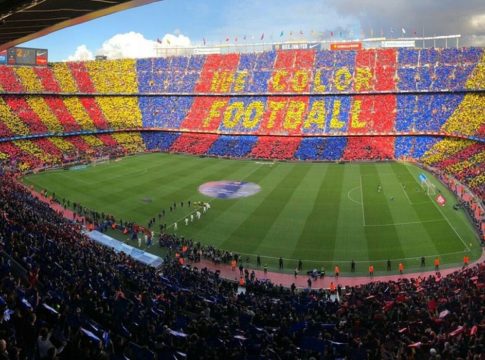 Το κορεό της Μπαρτσελόνα στο Clasico : «Δίνουμε χρώμα στο ποδόσφαιρο» (pics&vids)