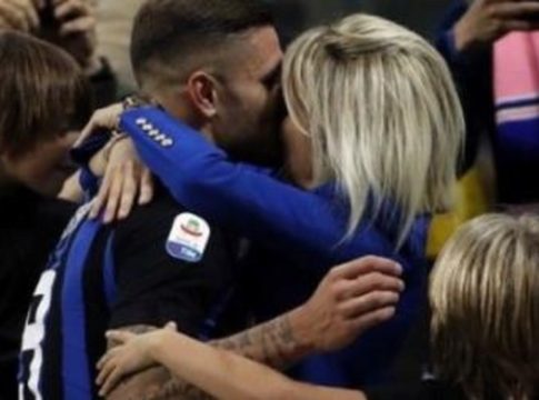 Inter – Milan: Γκολ νίκης και φιλί στη Γουάντα Νάρα ο Ικάρντι (vid)