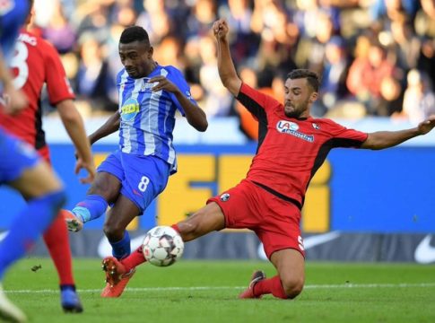 Έκπληξη στο Βερολίνο, Χέρτα-Φράιμπουργκ 1-1