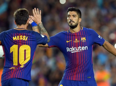 Το… γλέντησαν με κρασί Μέσι και Σουάρες (pic)