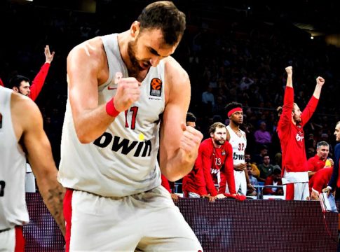 Μπασκόνια – Ολυμπιακός 80-85