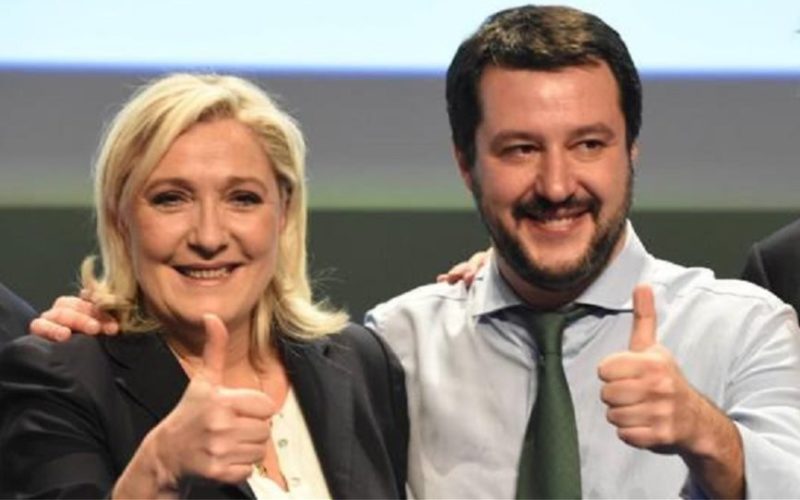 Ακροδεξιά συστράτευση Σαλβίνι- Λεπέν ενόψει ευρωεκλογών