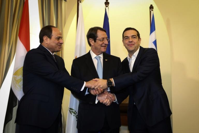 Τσίπρας: Ελλάδα, Κύπρος και Αίγυπτος αποτελούν πυλώνες σταθερότητας