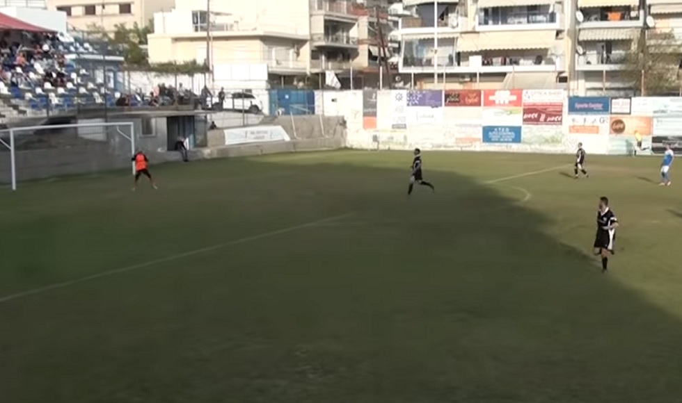 Τερματοφύλακας στην ΕΠΣ Μακεδονίας σκόραρε με απευθείας βολέ! (vid)