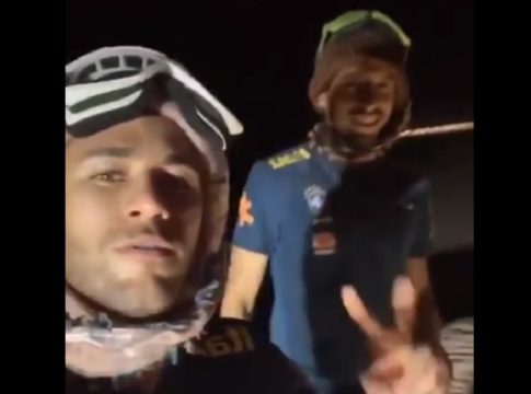 Η βόλτα των Νεϊμάρ, Μαρκίνιος και Αογκούστο στην έρημο (vid)