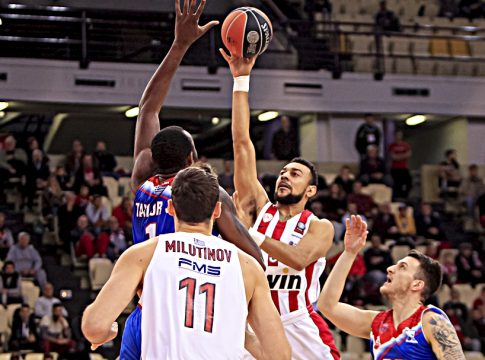 LIVE: Ολυμπιακός – Πανιώνιος 98-72 (Τελικό)