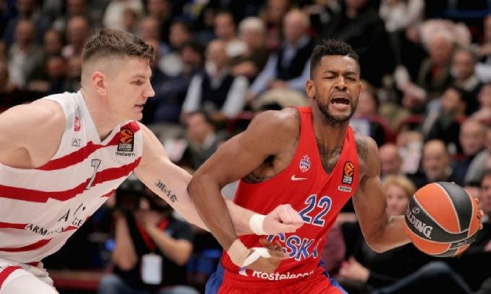 Euroleague: MVP της αγωνιστικής ο Χίγκινς | to10.gr Euroleague: MVP της αγωνιστικής ο Χίγκινς | to10.gr
