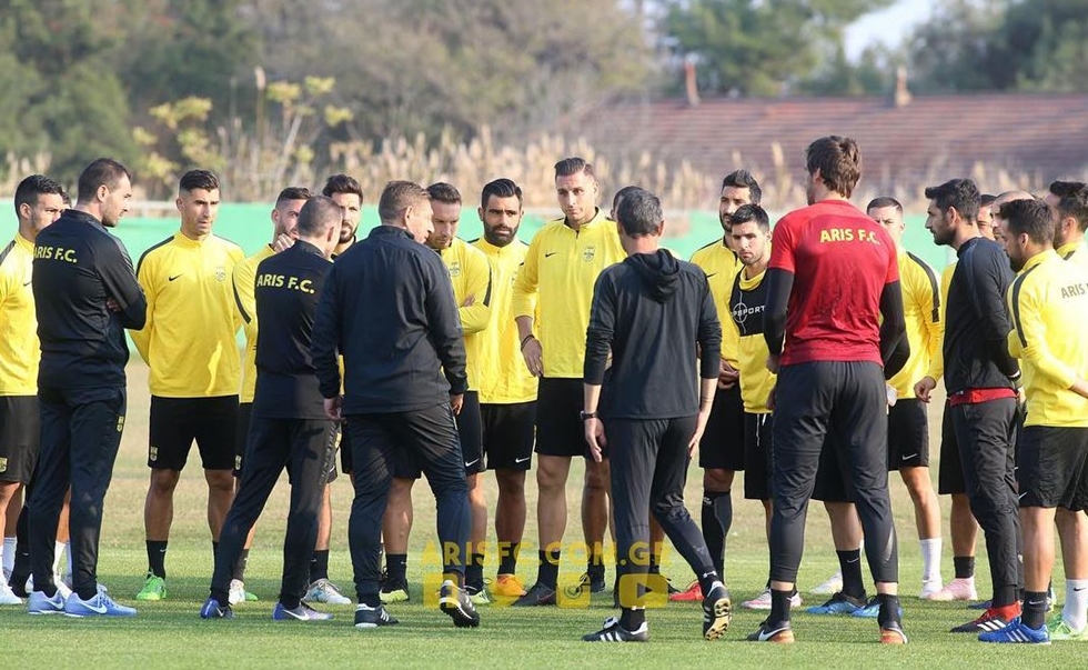 Η πρώτη προπόνηση του Παντελίδη στον Άρη (pics+vid)