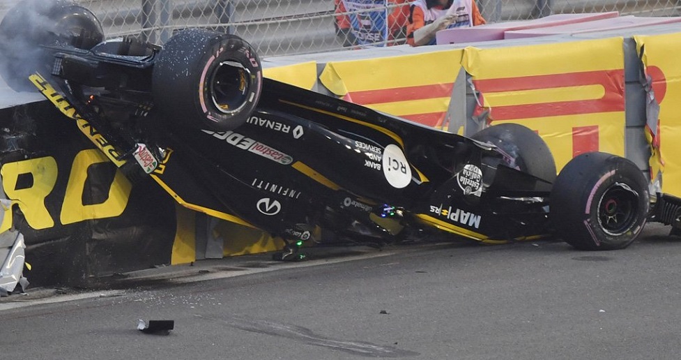 F1: Το σοκαριστικό ατύχημα του Χούλκενμπεργκ (vid)