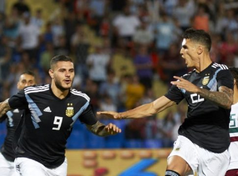 Ικάρντι και Ντιμπάλα σκόραραν για πρώτη φορά και η Αργεντινή νίκησε το Μεξικό (vid)