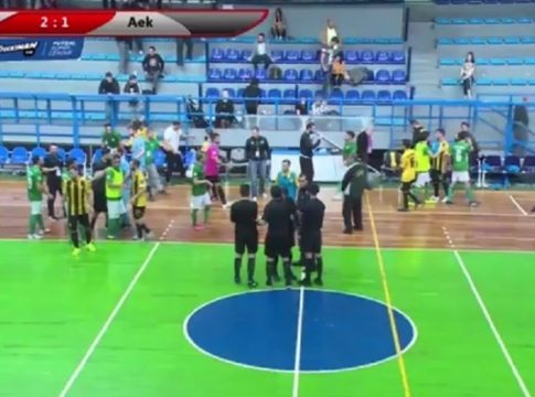 Futsal: Πήρε το ντέρμπι ο Παναθηναϊκός κόντρα στην ΑΕΚ