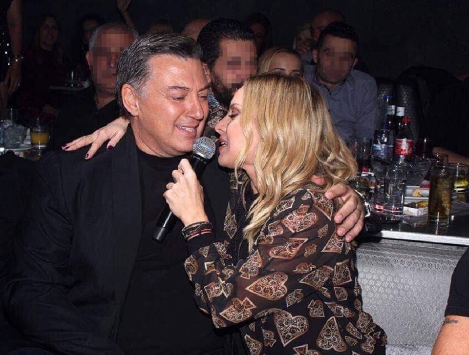 Η Πέγκυ Ζήνα διασκέδασε στο Frangelico
