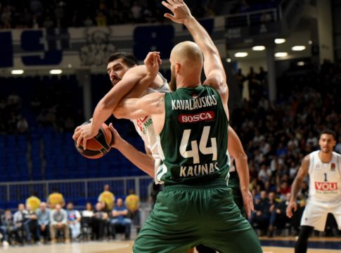 Μπουντούτσνοστ – Ζαλγκίρις Κάουνας 60-72