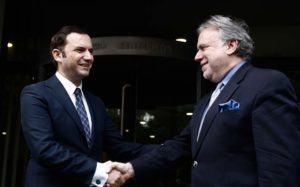 Η συμφωνία των Πρεσπών στο επίκεντρο της συνάντησης Κατρούγκαλου- Οσμάνι
