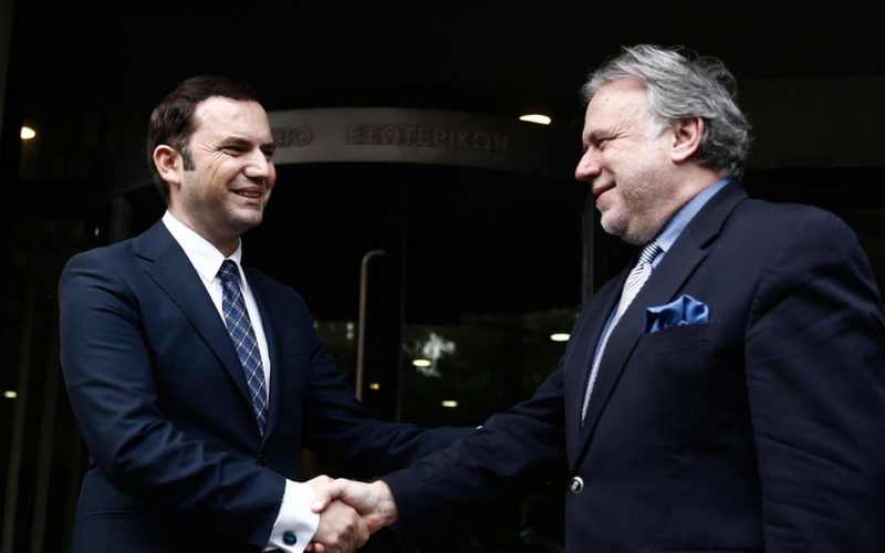 Η συμφωνία των Πρεσπών στο επίκεντρο της συνάντησης Κατρούγκαλου- Οσμάνι