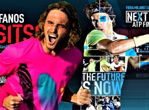 LIVE: Τσιτσιπάς – Ντε Μινόρ (2-1 σετ)