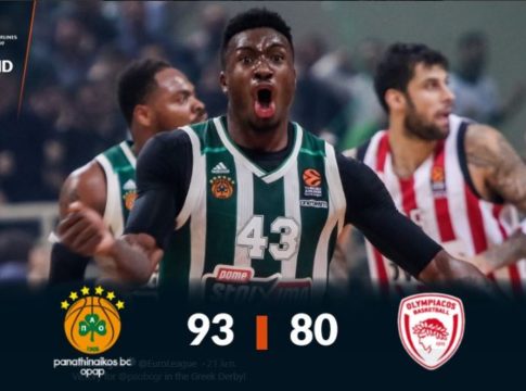 Με Θανάση Αντετοκούνμπο η ανάρτηση της Ευρωλίγκας για την πράσινη νίκη