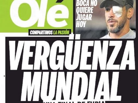 Olé: Παγκόσμια ντροπή (pics)