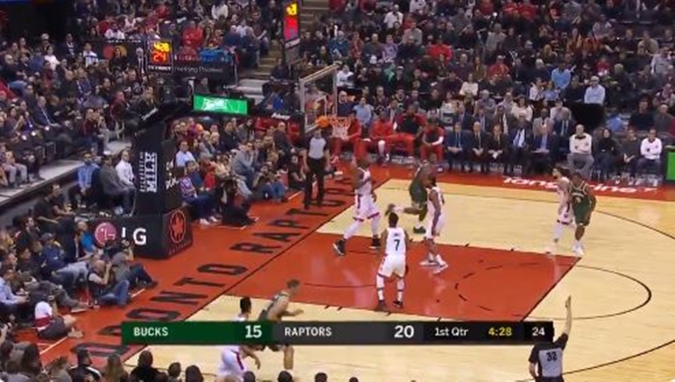 LIVE: Τορόντο Ράπτορς – Μιλγουόκι Μπακς