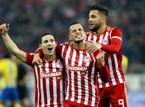 LIVE: Ολυμπιακός – Παναιτωλικός 2-1 (Τελικό)